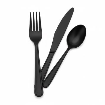 Lot de 10 couverts en plastique